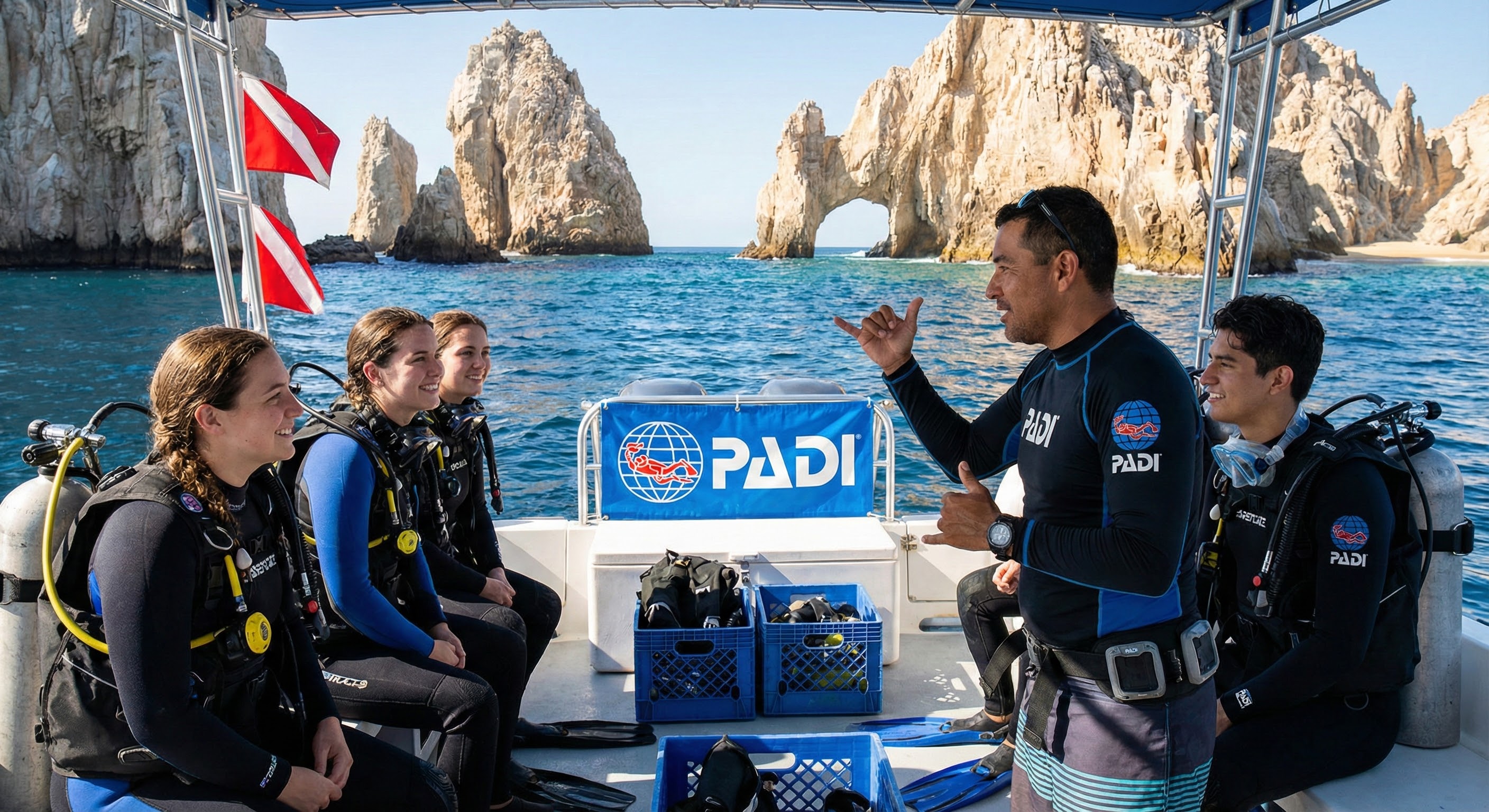 PADI scuba certification course
