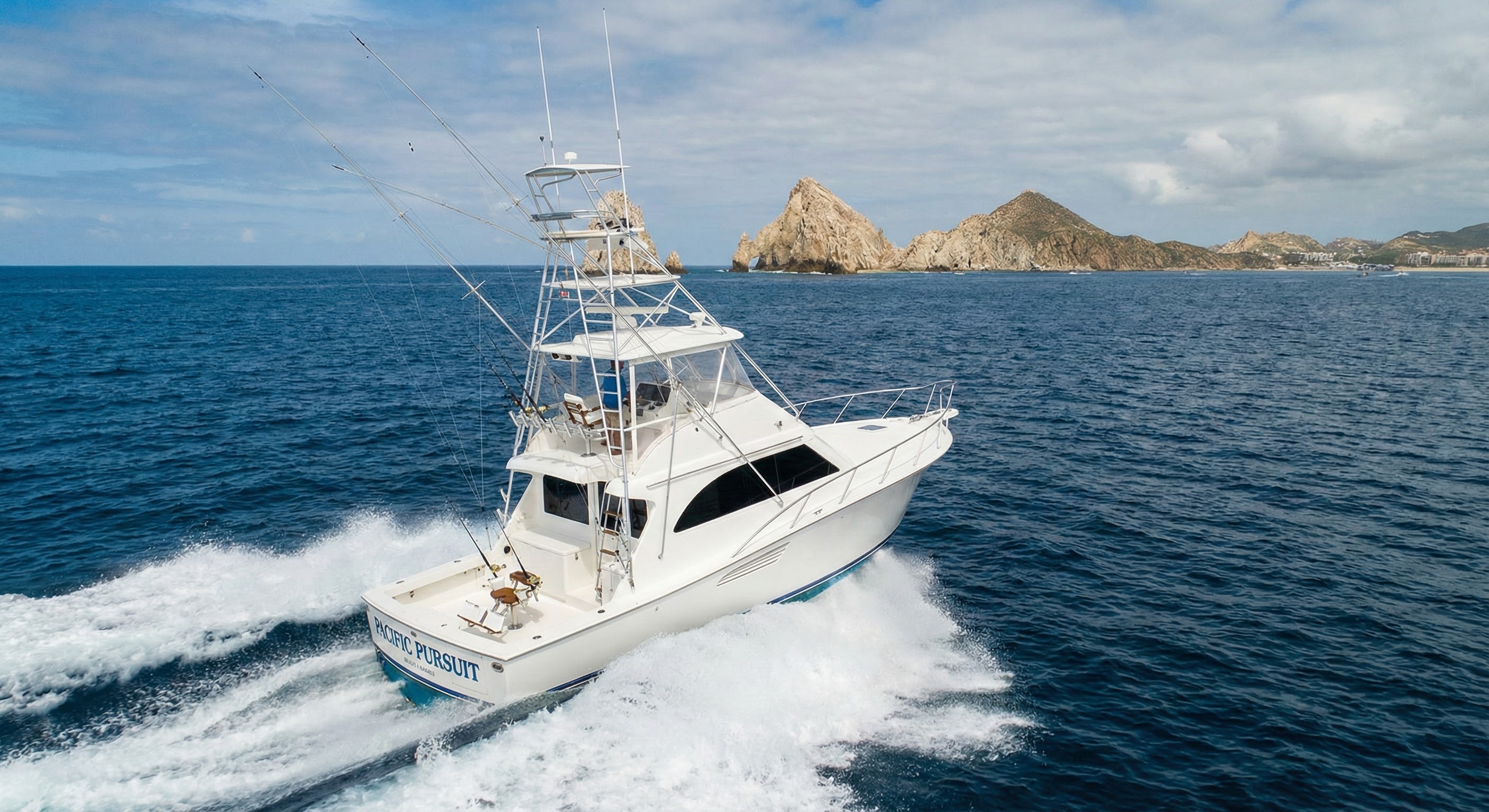 Sportfisher charter boat in Cabo San Lucas