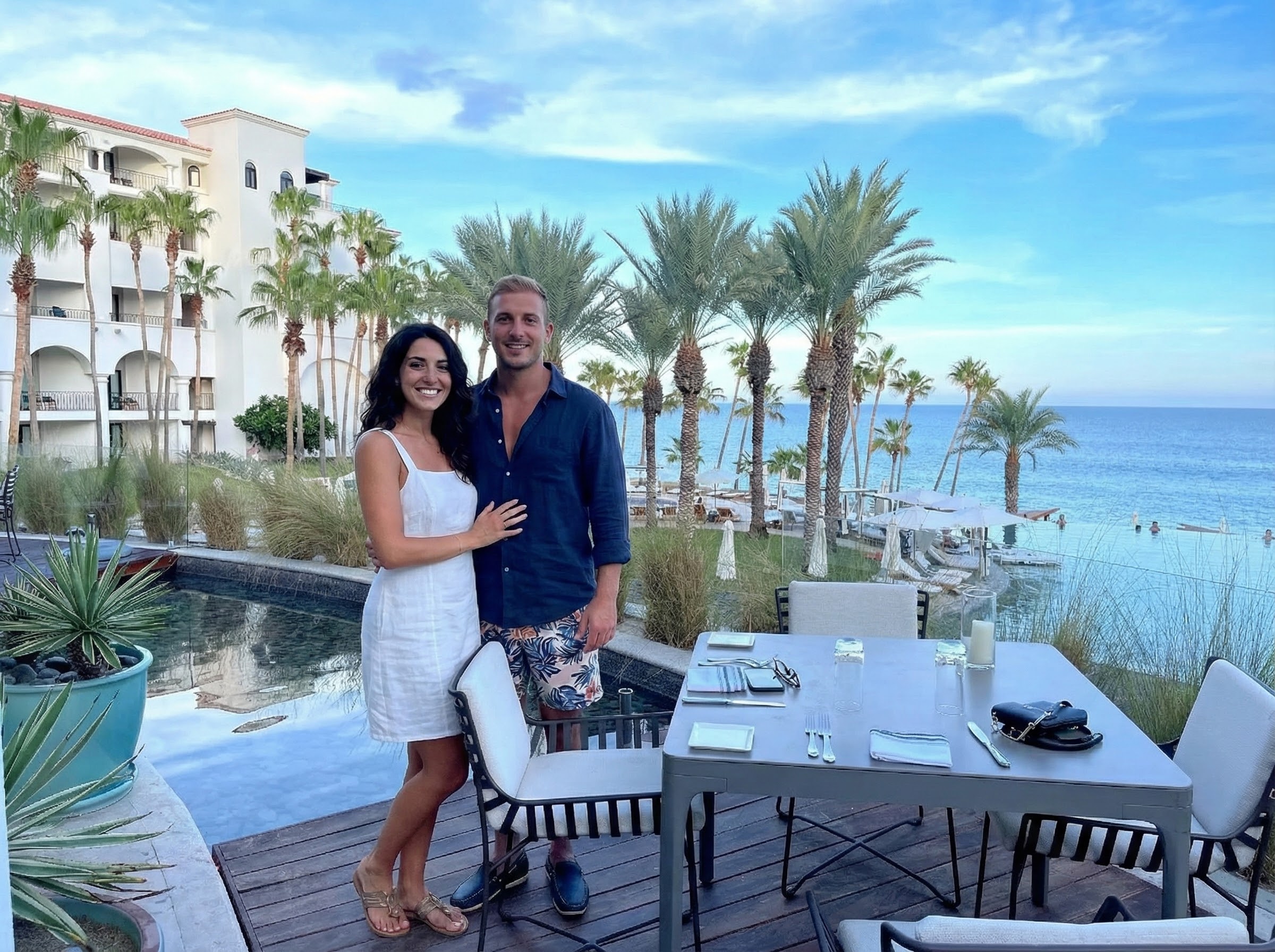 Guest enjoying Cabo San Lucas vacation